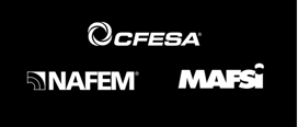 CFESA MAFSI NAFEM Logo Black for HubSpot