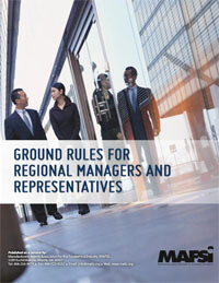 GROUND RULES FOR REGIONAL MANAGERS AND REPRESENTATIVES