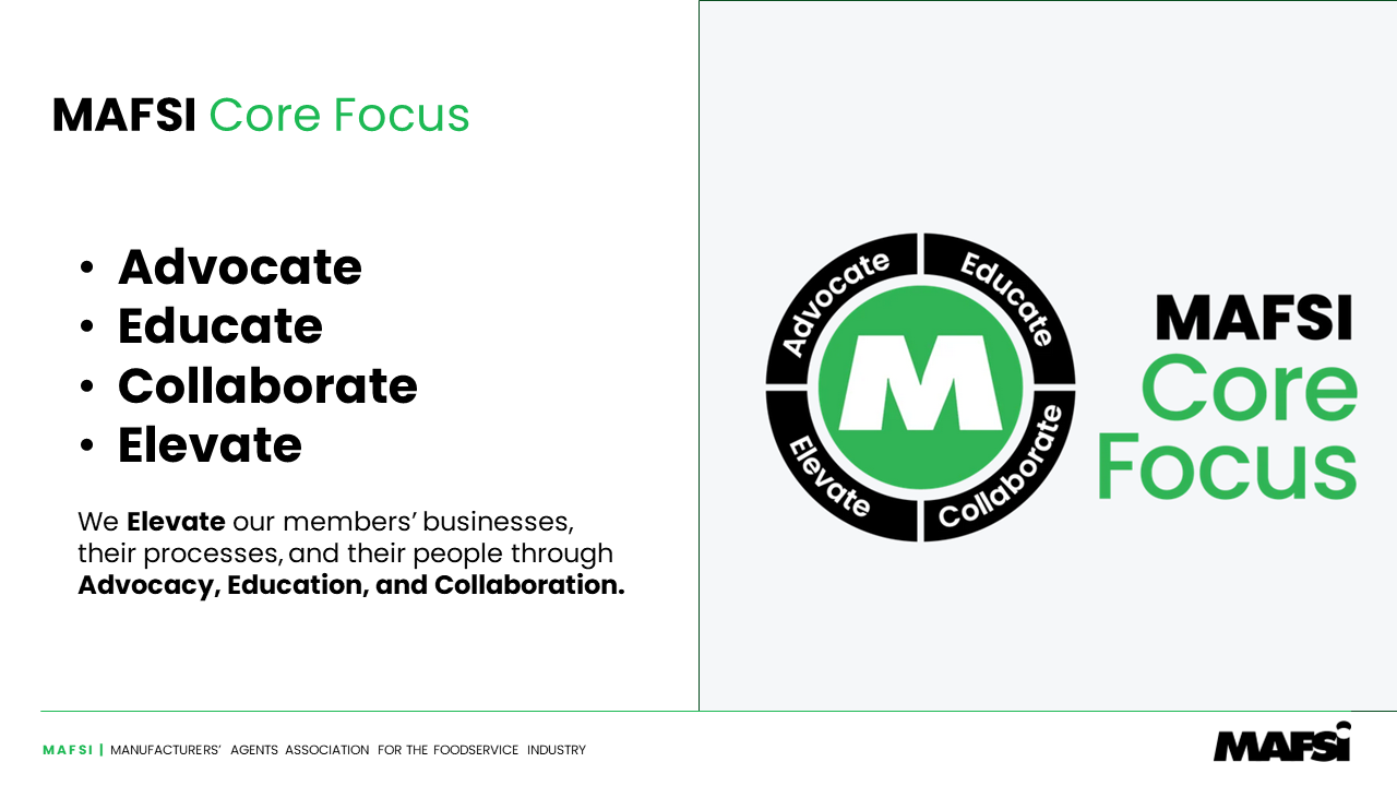 Graphic 5 - MAFSI Core Focus