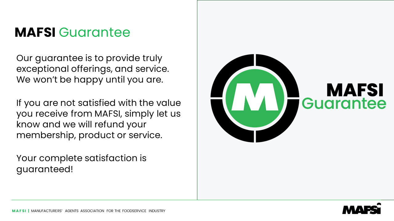 Graphic 6 - MAFSI Guarantee