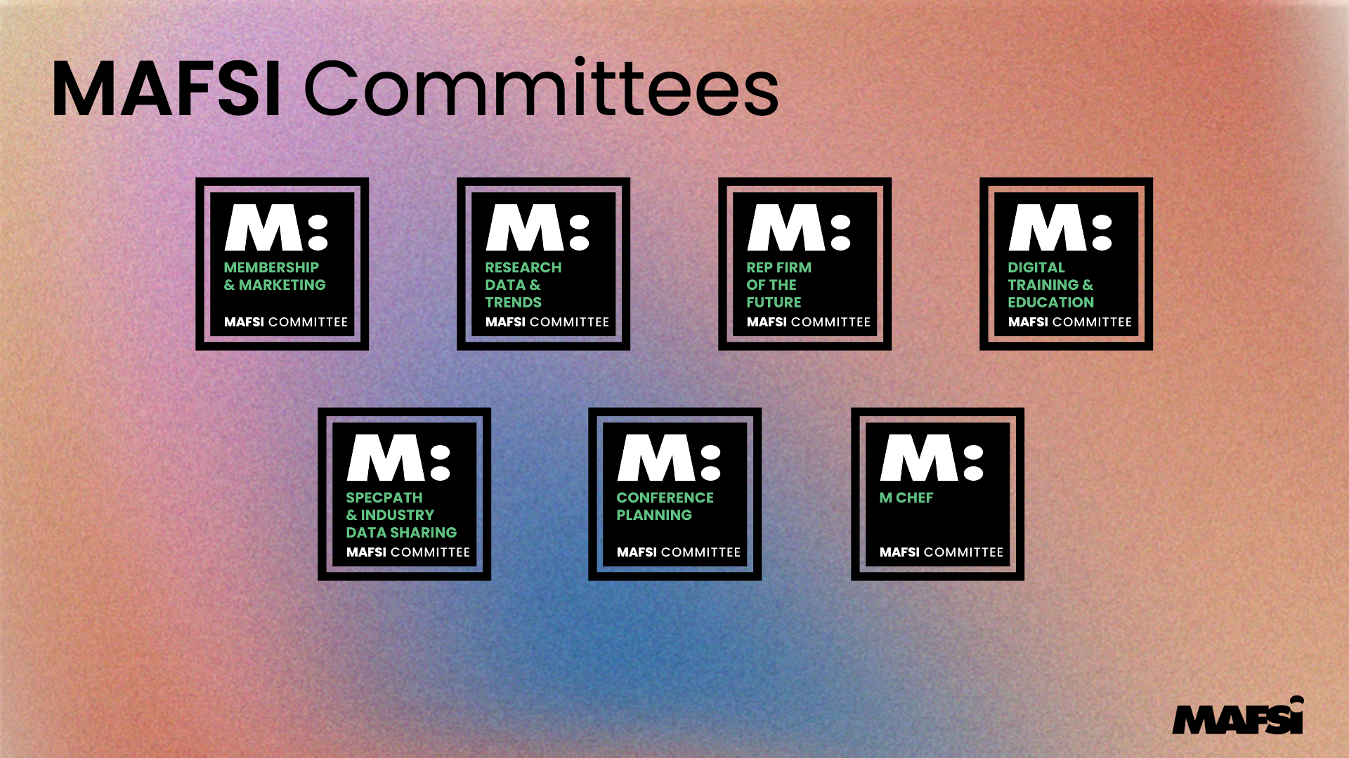 Mafsi Map MAFSI News - Introducing MAFSI's Newly Elected Board Members and ...