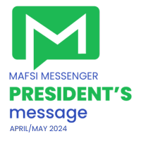 PRESIDENT'S MESSAGE: Neil Inverso - April/May 2024